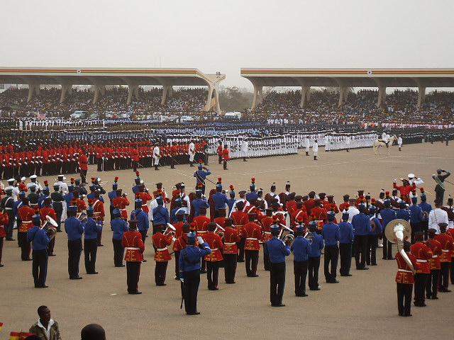 Multi-service African uniformed professionals